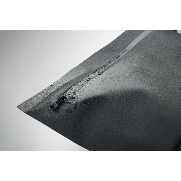BRENNA POUCH Water-resistant documents bag Black