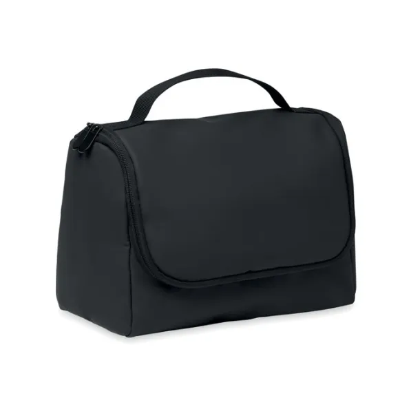 AWAY Cosmetic hanging bag in PU Black