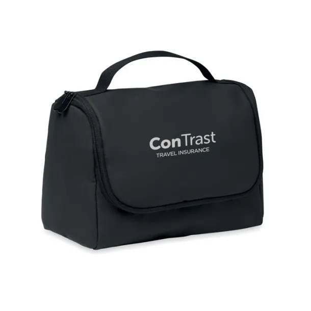AWAY Cosmetic hanging bag in PU Black