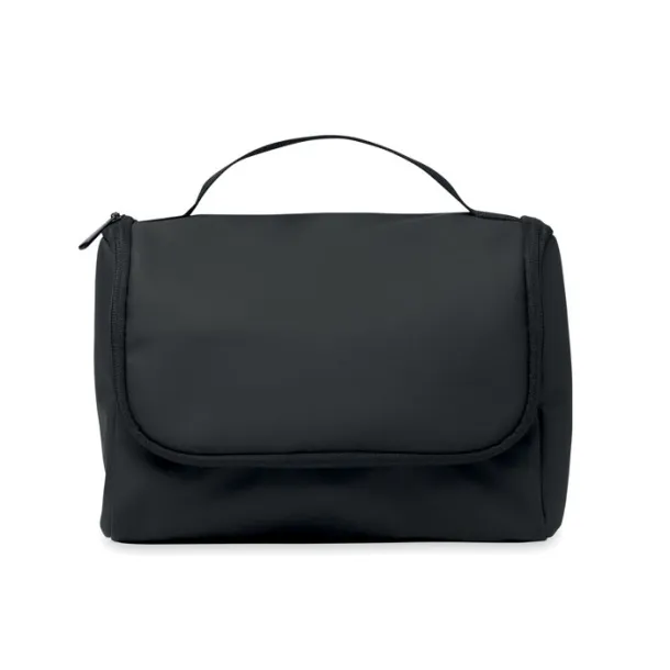 AWAY Cosmetic hanging bag in PU Black