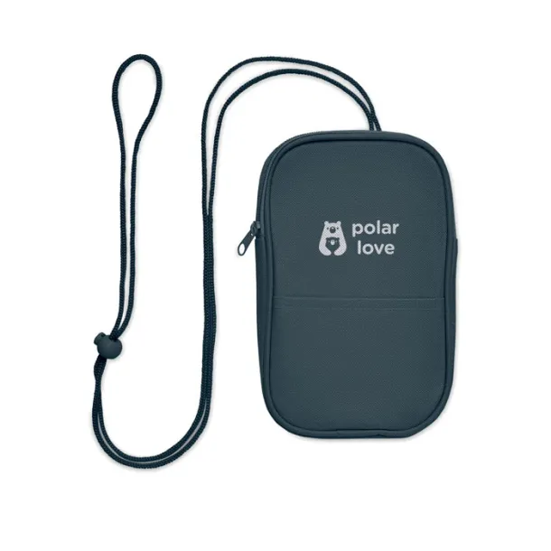 KOROVIN POUCH RPET cross body travel pouch Blue