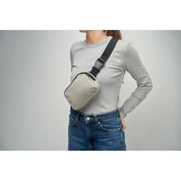 KOROVIN WAIST Waist bag in 210D polyester Off White