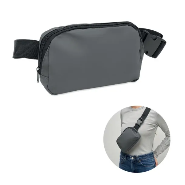 KOROVIN WAIST torbica za oko struka od 210D poliestera Stone Grey