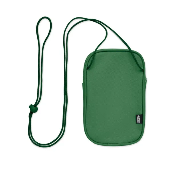 KOROVIN POUCH RPET putna torbica za nošenje preko tijela Zelena