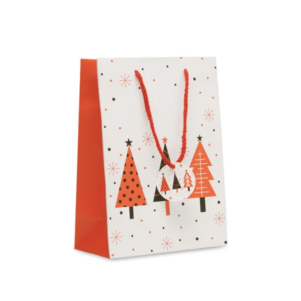 BOSSA MEDIUM Gift paper bag medium White