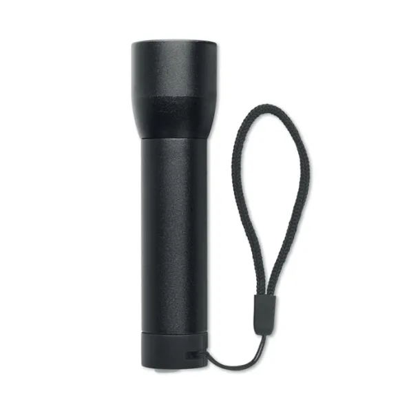 LUMEZO Aluminium rechargeable torch Black