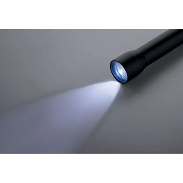 LUMEZO Aluminium rechargeable torch Black