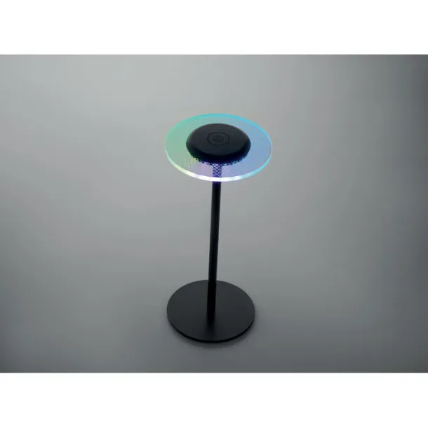 LOUNGE Rechargeable iron table lamp Black