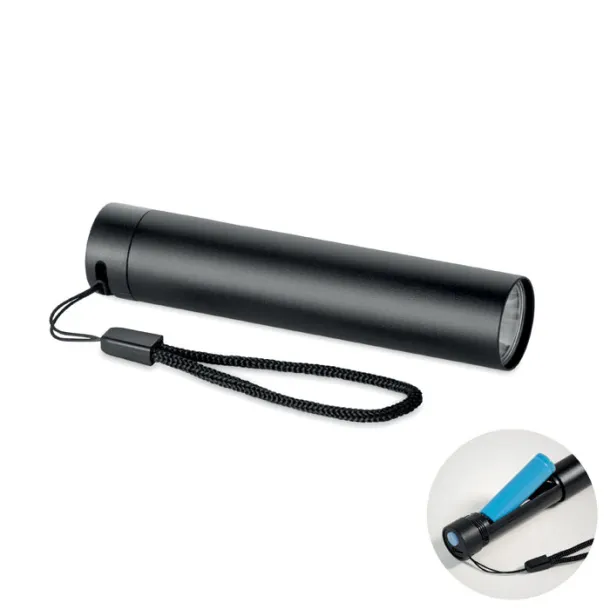 LUME Aluminium torch Black