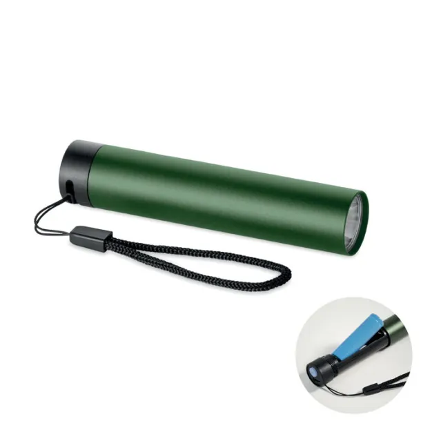 LUME Aluminium torch Dark Green