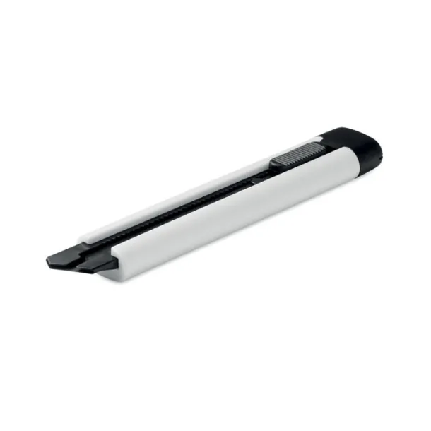 BLADE + Large retractable knife White