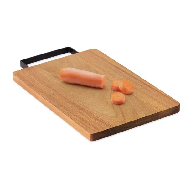 ASTA Acacia board with steel handle Wood
