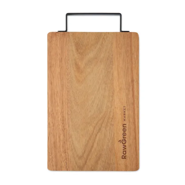 ASTA Acacia board with steel handle Wood