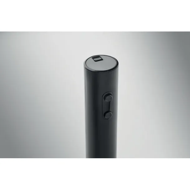 VINO SET Electric wine opener set Black