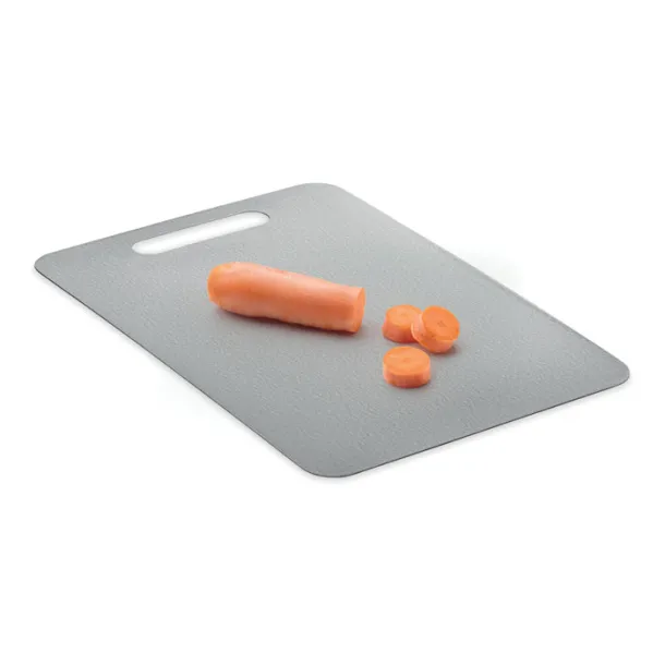 PLATI + Steel cutting board M Silver