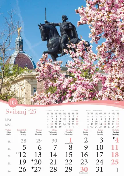  "ROMANTIČNA HRVATSKA" color kalendar Color