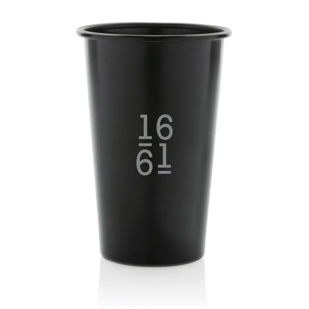  Alo RCS recycled aluminium lightweight cup 450ml Crna