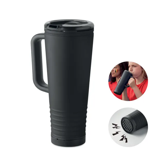 HOWLER CUP Double wall Howler Cup 700ml. Black