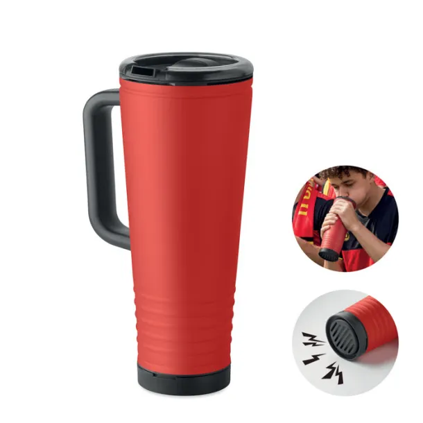 HOWLER CUP Double wall Howler Cup 700ml. Red