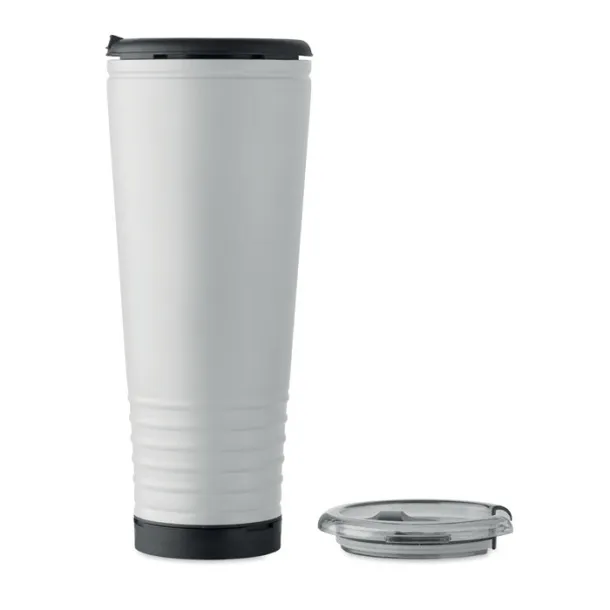 HOWLER CUP dvoslojna "truba" šalica, 700ml Bijela