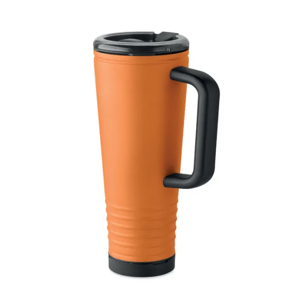 HOWLER CUP dvoslojna "truba" šalica, 700ml Narančasta