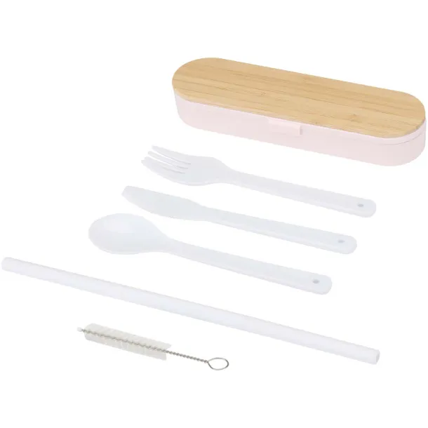Runa set pribora za jelo Svijetlo ružičasta