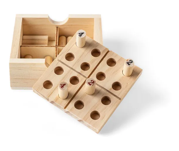  Kenza mini Sudoku set od borovine