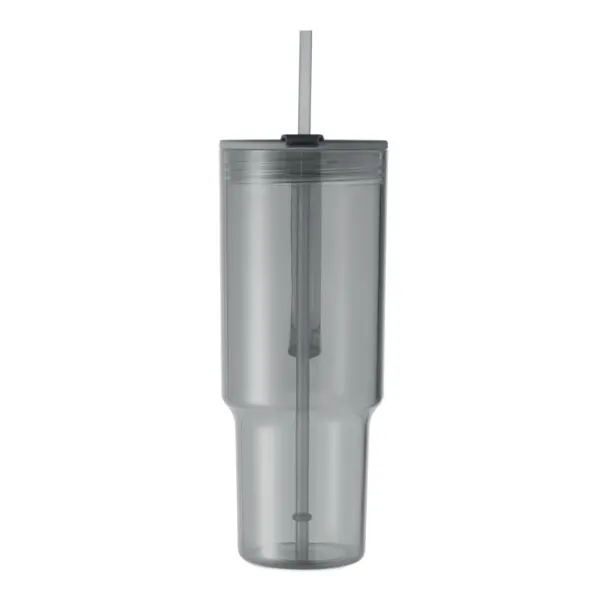 MUGORA RPET čaša, 1200ml Transparent Grey