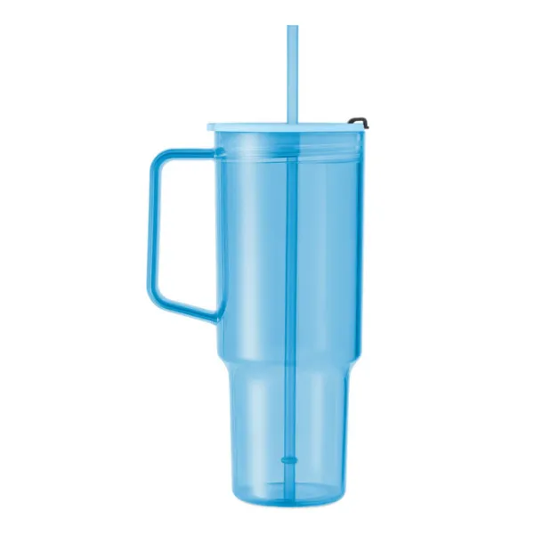MUGORA RPET čaša, 1200ml Transparent Light Blue