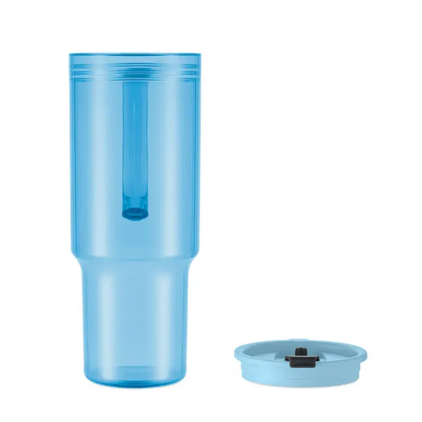 MUGORA RPET čaša, 1200ml Transparent Light Blue
