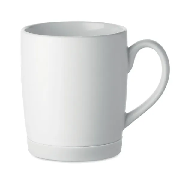 SILBASE Ceramic mug 300ml White