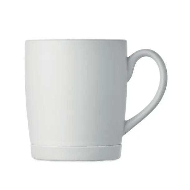 SILBASE keramička šalica, 300 ml Bijela