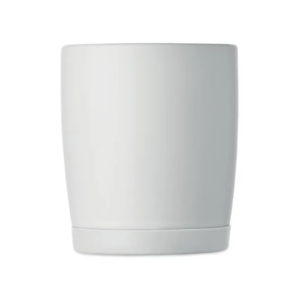 SILBASE keramička šalica, 300 ml Bijela