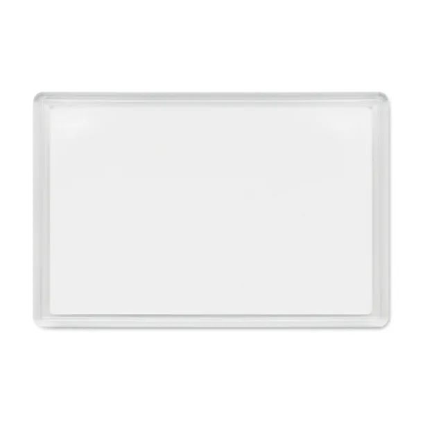 MAGME Acrylic photo magnet rectangular Transparent