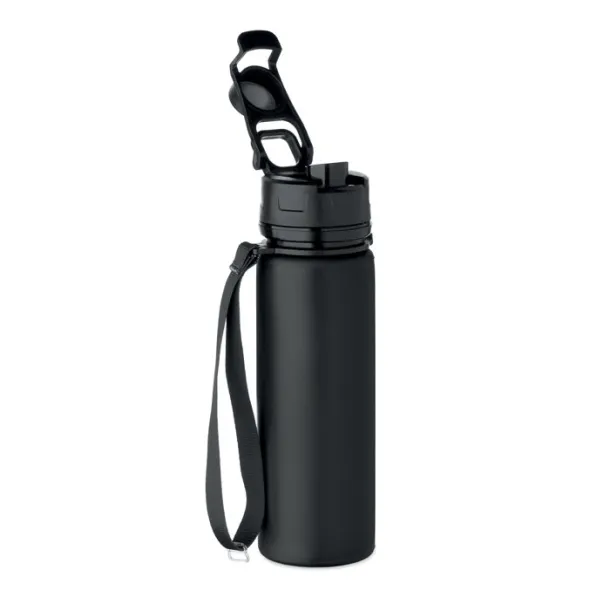 LETT Foldable silicone sports bottle Black