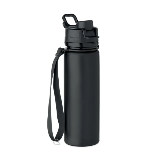 LETT Foldable silicone sports bottle Black