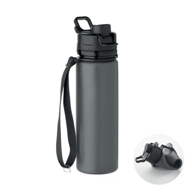 LETT Foldable silicone sports bottle Stone Grey
