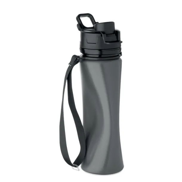 LETT Foldable silicone sports bottle Stone Grey