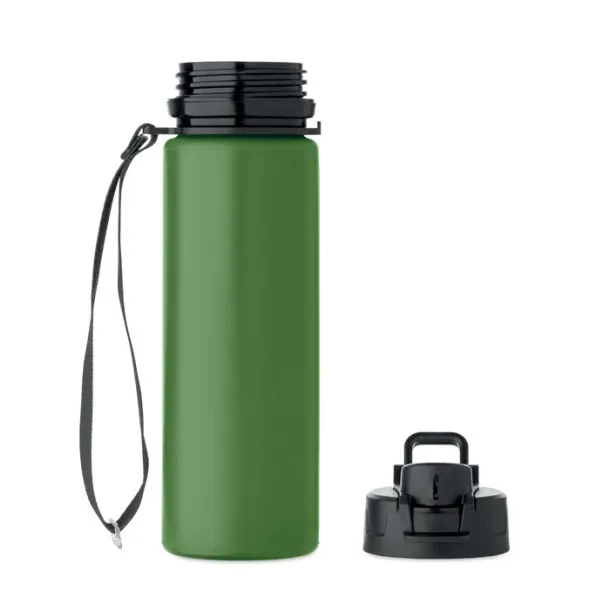 LETT Foldable silicone sports bottle Dark Green