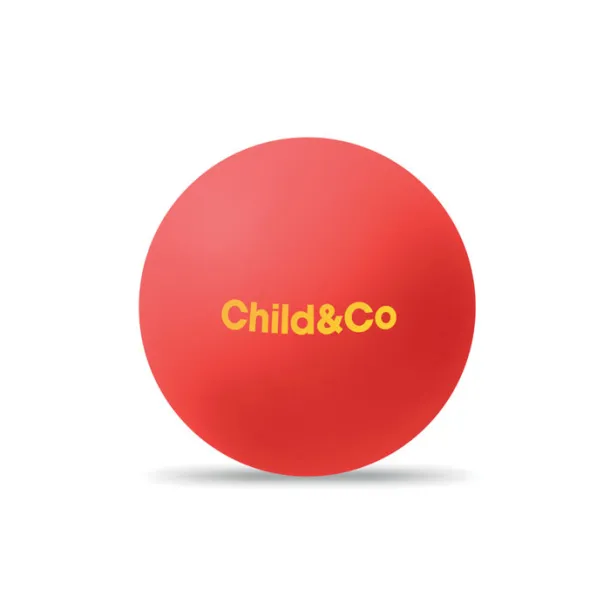 FUNBALL gumena lopta za odbijanje Crvena