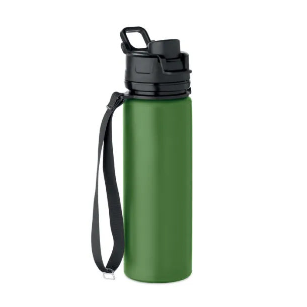 LETT Foldable silicone sports bottle Dark Green