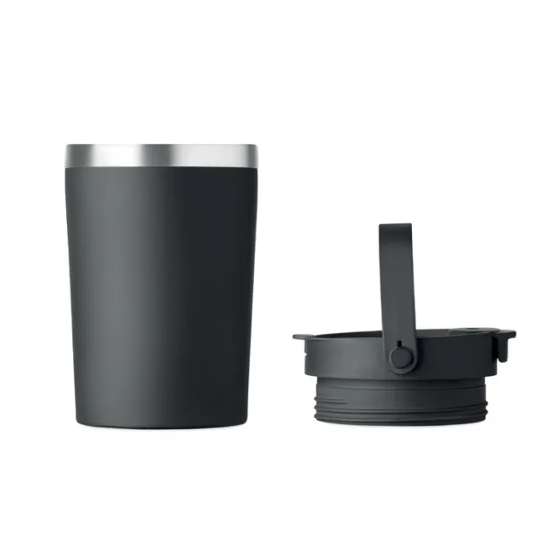 COZYCUP šalica s dvostrukom stijenkom, 350 ml Crna
