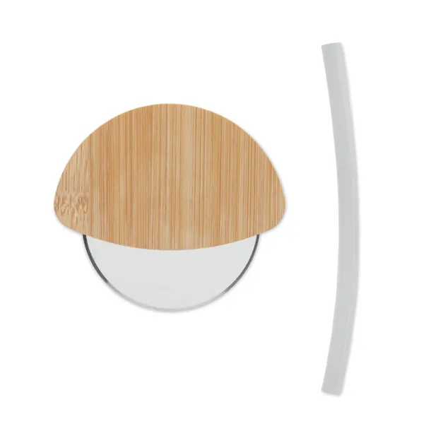NAPOL Round bamboo pizza cutter Wood