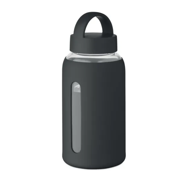 BORIS boca od visoko borosilikatnog stakla, 600 ml Crna