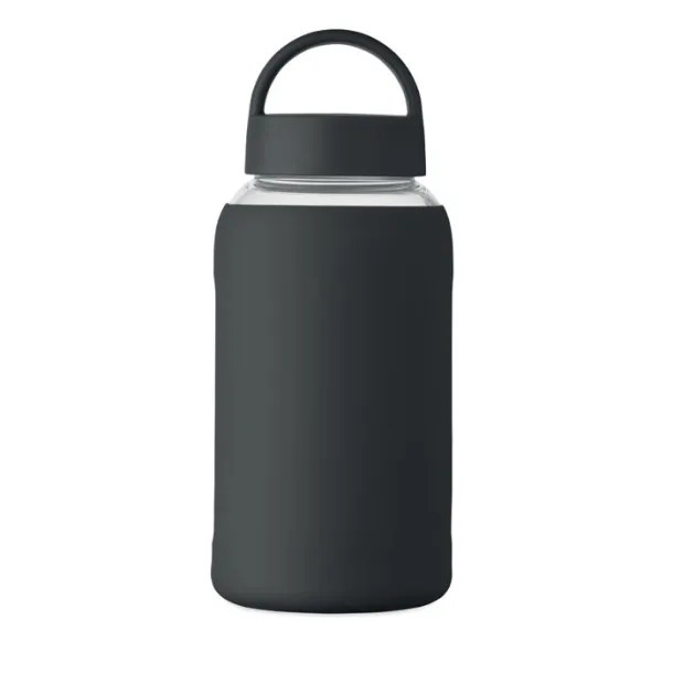 BORIS High borosilicate glass bottle Black