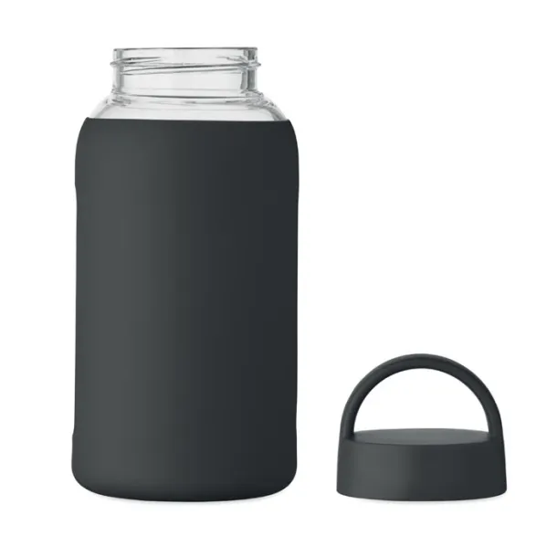 BORIS boca od visoko borosilikatnog stakla, 600 ml Crna