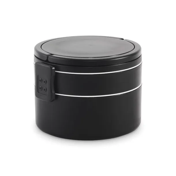 ENSALA PP two-tier lunch box 950 ml Black