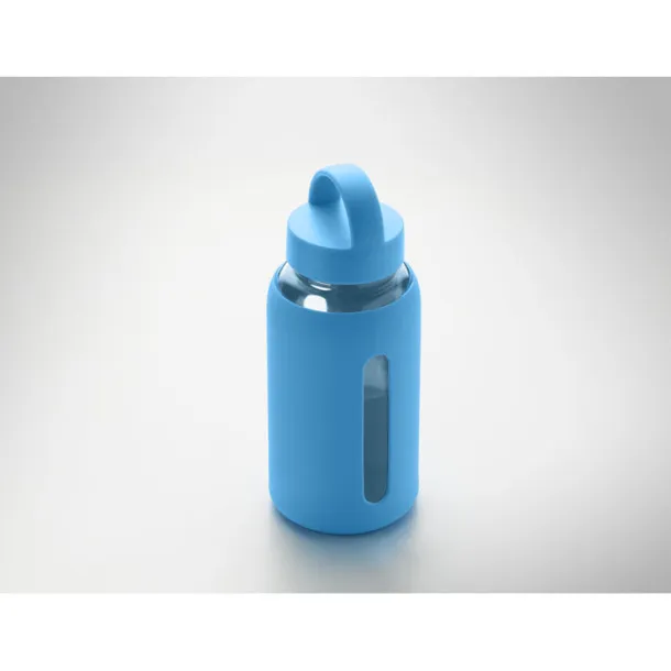 BORIS High borosilicate glass bottle Turquoise