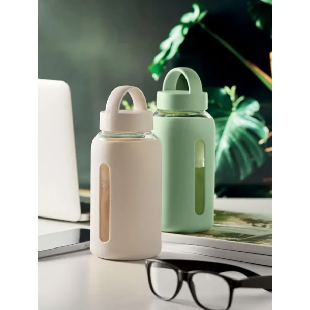 BORIS High borosilicate glass bottle Beige
