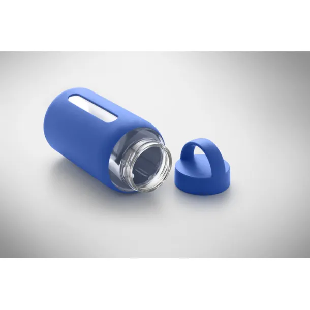 BORIS High borosilicate glass bottle Royal blue